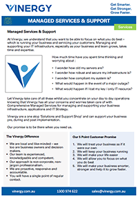 Factsheet support vinergy microsoft cloud solutions and migration