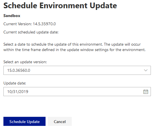 business central update screen schedule date Vinergy Microsoft Cloud Solutions And Migration